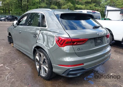 2020 Audi Q3 Premium Plus S-Line из США, поврежденный, VIN WA1EECF30L1028223